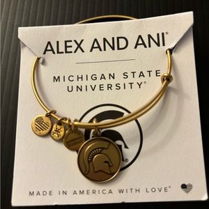 Alex and Ani Michigan State University Bracelet